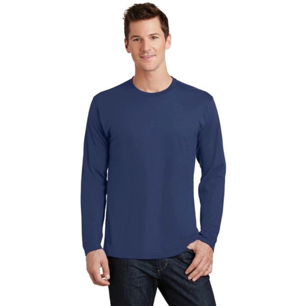 Port & Company Long Sleeve Fan Favorite Tee - Port & Company Long Sleeve Fan Favorite Tee - Image 9 of 19