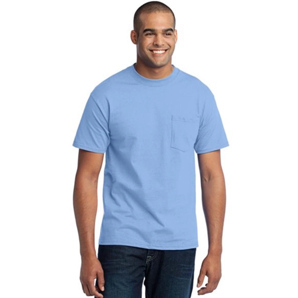 Port & Company Tall Core Blend Pocket Tee - Colors - Port & Company Tall Core Blend Pocket Tee - Colors - Image 1 of 16