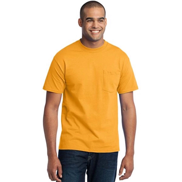 Port & Company Tall Core Blend Pocket Tee - Colors - Port & Company Tall Core Blend Pocket Tee - Colors - Image 9 of 16