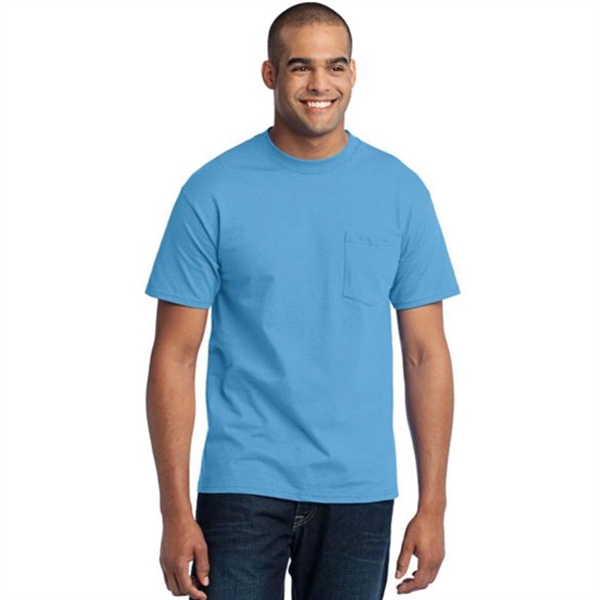 Port & Company Tall Core Blend Pocket Tee - Colors - Port & Company Tall Core Blend Pocket Tee - Colors - Image 14 of 16