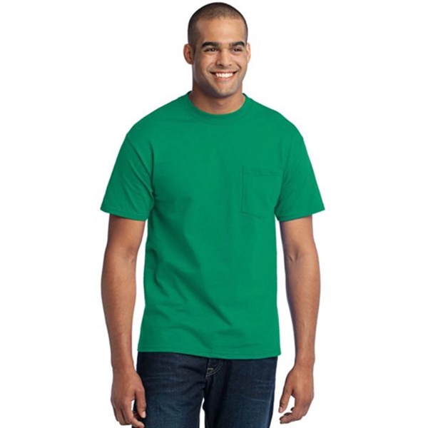 Port & Company Tall Core Blend Pocket Tee - Colors - Port & Company Tall Core Blend Pocket Tee - Colors - Image 15 of 16