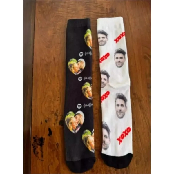 Apparel Trendy Crew Socks Patterned Casual Knit Hosiery Wear - Apparel Trendy Crew Socks Patterned Casual Knit Hosiery Wear - Image 3 of 4