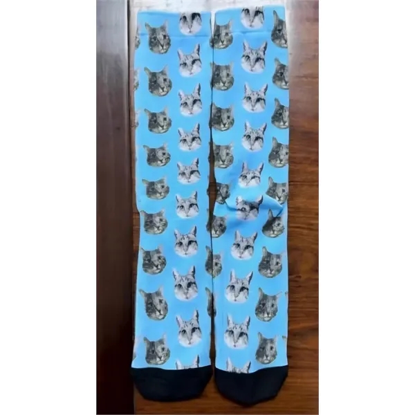 Apparel Trendy Crew Socks Patterned Casual Knit Hosiery Wear - Apparel Trendy Crew Socks Patterned Casual Knit Hosiery Wear - Image 4 of 4