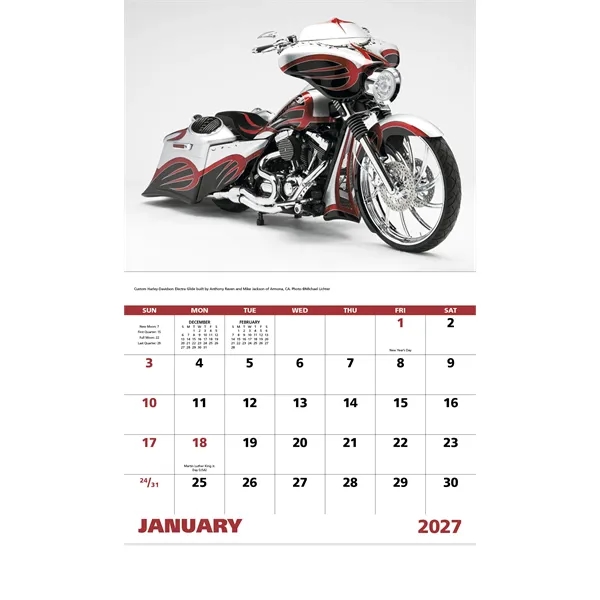 Good Value™ Motorcycles - Stapled Calendar - Good Value™ Motorcycles - Stapled Calendar - Image 11 of 11