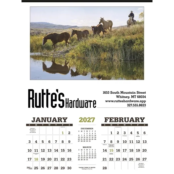 Triumph® Calendars American West by Tim Cox Calendar - Triumph® Calendars American West by Tim Cox Calendar - Image 3 of 5