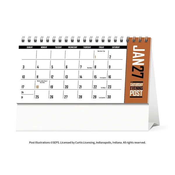 Triumph® Calendars The Saturday Evening Post Desk Calendar - Triumph® Calendars The Saturday Evening Post Desk Calendar - Image 9 of 17
