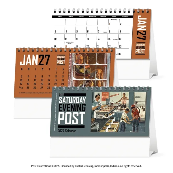 Triumph® Calendars The Saturday Evening Post Desk Calendar - Triumph® Calendars The Saturday Evening Post Desk Calendar - Image 12 of 17