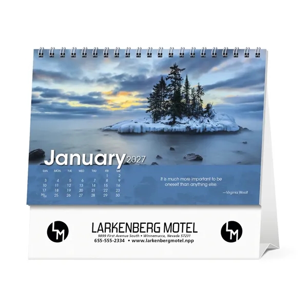 Triumph® Calendars Scenic Moments Large Desk Calendar - Triumph® Calendars Scenic Moments Large Desk Calendar - Image 16 of 17