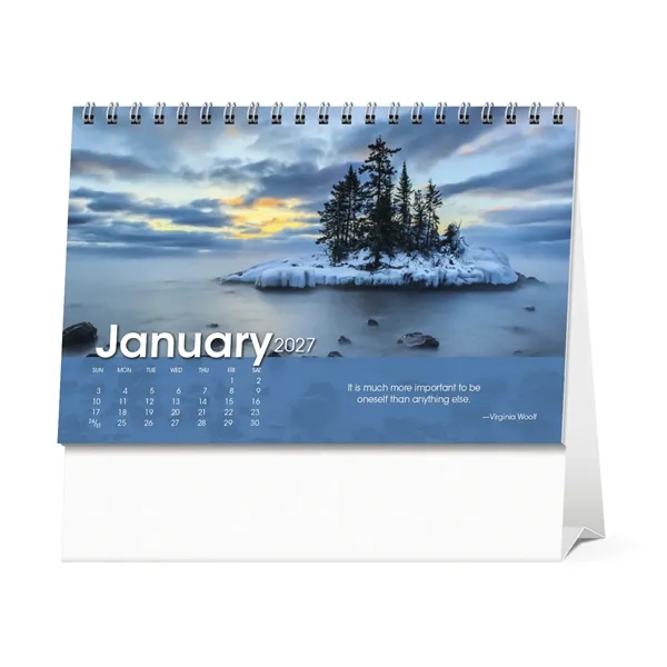 Triumph® Calendars Scenic Moments Large Desk Calendar - Triumph® Calendars Scenic Moments Large Desk Calendar - Image 17 of 17