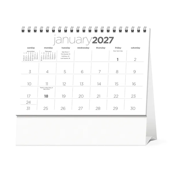 Triumph® Calendars Simplicity Large Desk Calendar - Triumph® Calendars Simplicity Large Desk Calendar - Image 9 of 17