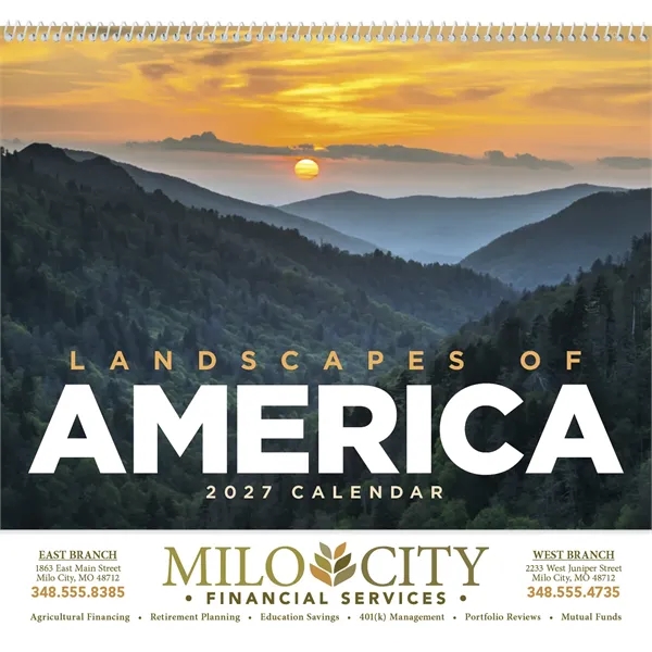 Good Value™ Landscapes of America - Spiral Calendar - Good Value™ Landscapes of America - Spiral Calendar - Image 6 of 11