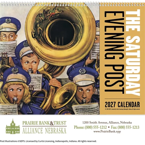 Good Value™ The Saturday Evening Post - Spiral Calendar - Good Value™ The Saturday Evening Post - Spiral Calendar - Image 6 of 11