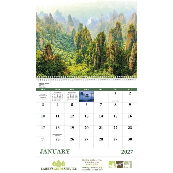 Good Value™ Glorious Getaways - Spiral Calendar - Good Value™ Glorious Getaways - Spiral Calendar - Image 9 of 11