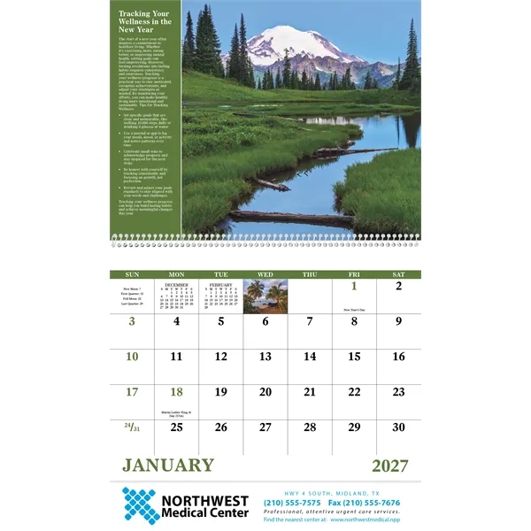 Good Value™ Healthy Living - Spiral Calendar - Good Value™ Healthy Living - Spiral Calendar - Image 9 of 10