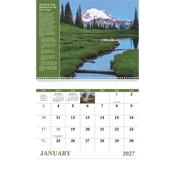 Good Value™ Healthy Living - Spiral Calendar - Good Value™ Healthy Living - Spiral Calendar - Image 10 of 10