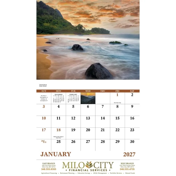 Good Value™ Landscapes of America - Stapled Calendar - Good Value™ Landscapes of America - Stapled Calendar - Image 9 of 11