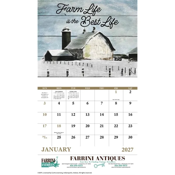 Good Value™ Country Days - Stapled Calendar - Good Value™ Country Days - Stapled Calendar - Image 9 of 11