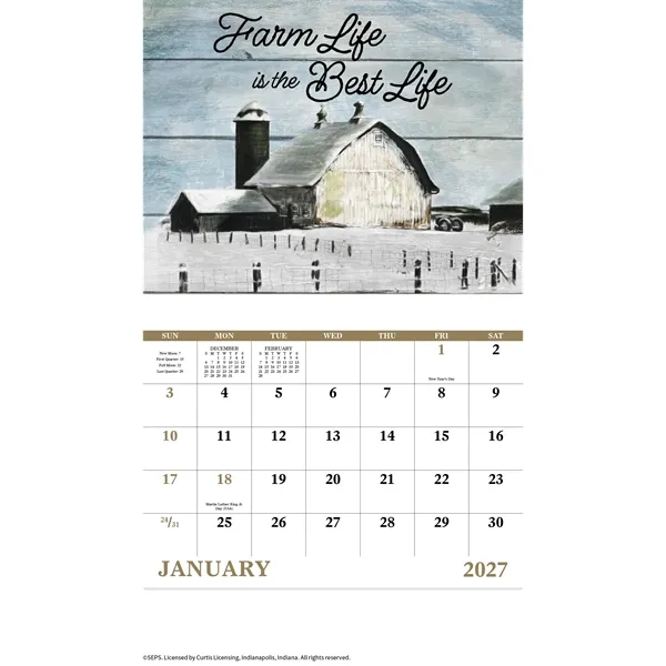 Good Value™ Country Days - Stapled Calendar - Good Value™ Country Days - Stapled Calendar - Image 11 of 11