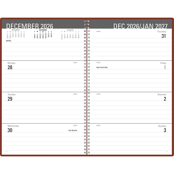Triumph® Calendars Classic Weekly Desk Planner - Triumph® Calendars Classic Weekly Desk Planner - Image 32 of 32