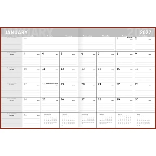 Triumph® Calendars Classic Monthly Planner - Triumph® Calendars Classic Monthly Planner - Image 30 of 30