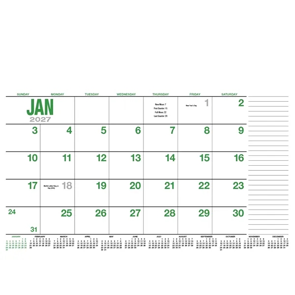Products 13-Month Desk Pad Calendar - Products 13-Month Desk Pad Calendar - Image 29 of 35