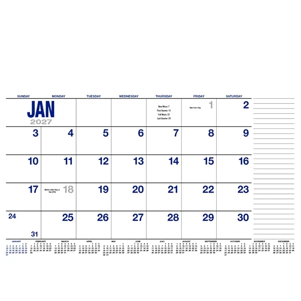 Products 13-Month Desk Pad Calendar - Products 13-Month Desk Pad Calendar - Image 35 of 35