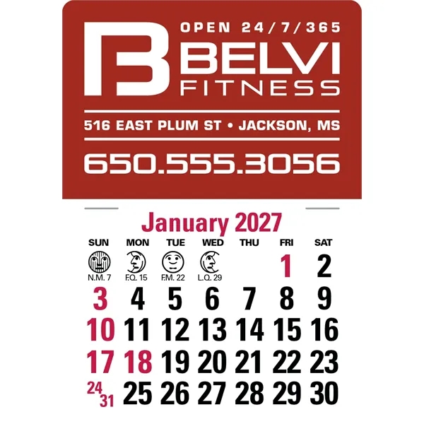 Triumph® Calendars Press-N-Stick Standard Calendar - Triumph® Calendars Press-N-Stick Standard Calendar - Image 4 of 7
