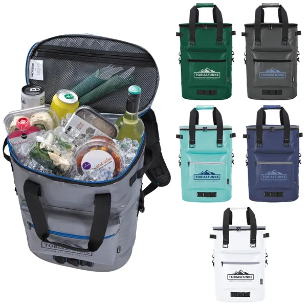 Koozie® Olympus 36-Can Cooler Backpack - Koozie® Olympus 36-Can Cooler Backpack - Image 8 of 15