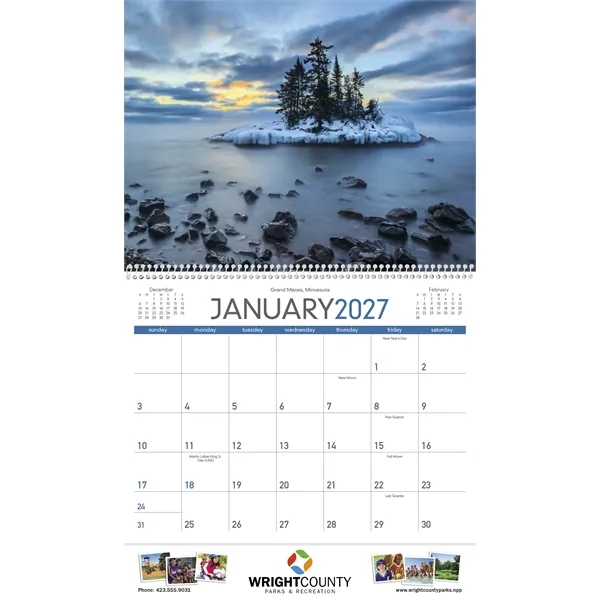 Triumph® Calendars Beautiful America Calendar - Triumph® Calendars Beautiful America Calendar - Image 11 of 12