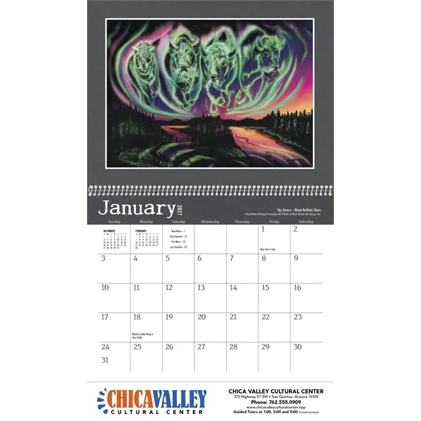 Triumph® Calendars Native American Art Calendar - Triumph® Calendars Native American Art Calendar - Image 11 of 12