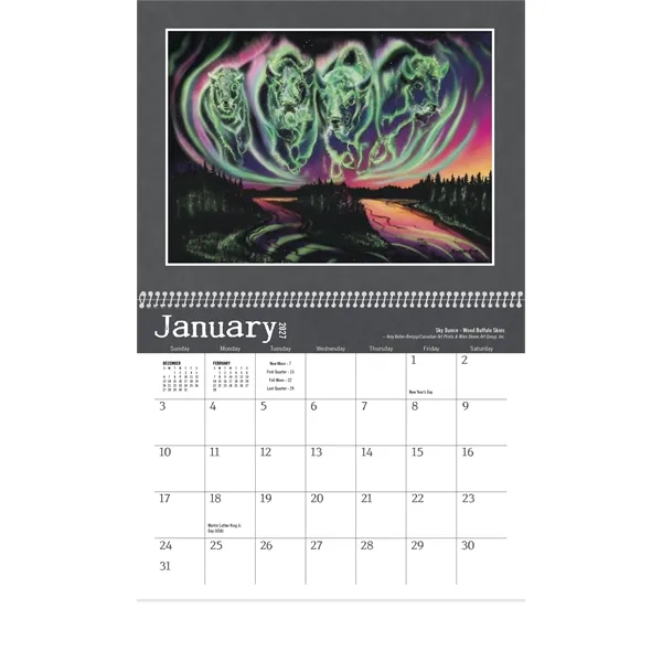 Triumph® Calendars Native American Art Calendar - Triumph® Calendars Native American Art Calendar - Image 12 of 12