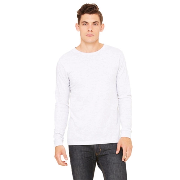 Bella + Canvas Unisex Jersey Long-Sleeve T-Shirt-Dark/Colors - Bella + Canvas Unisex Jersey Long-Sleeve T-Shirt-Dark/Colors - Image 4 of 10