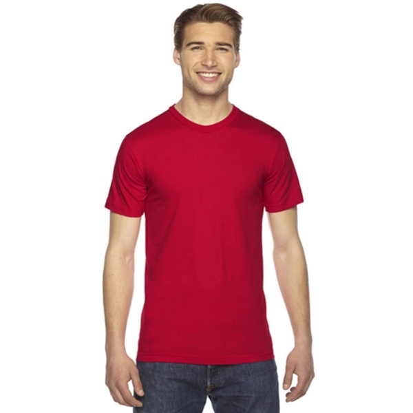American Apparel Short Sleeve Fine Cotton Jersey Tee - American Apparel Short Sleeve Fine Cotton Jersey Tee - Image 3 of 17