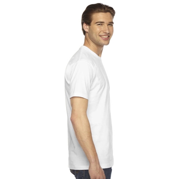 American Apparel Short Sleeve Fine Cotton Jersey Tee - American Apparel Short Sleeve Fine Cotton Jersey Tee - Image 2 of 3