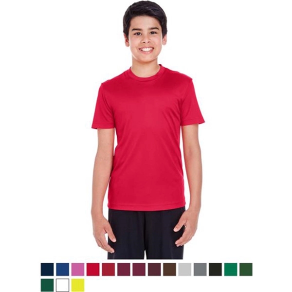 Team 365 Youth Zone Perfomance T-Shirt - Team 365 Youth Zone Perfomance T-Shirt - Image 13 of 20