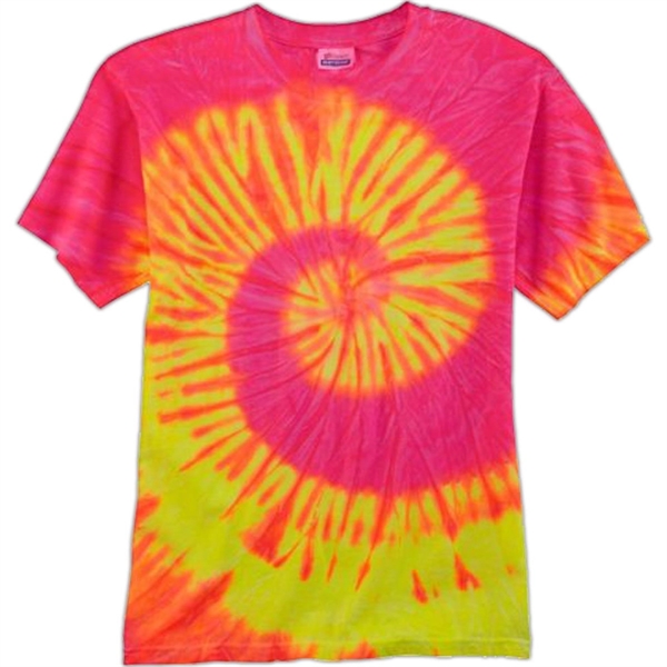 Tie-Dye 5.4 oz., 100% Cotton T-Shirt - Tie-Dye 5.4 oz., 100% Cotton T-Shirt - Image 12 of 51