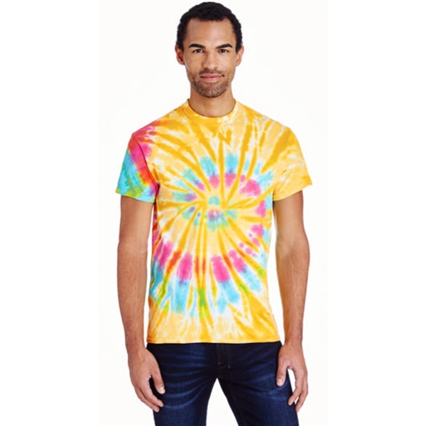 Tie-Dye 5.4 oz., 100% Cotton T-Shirt - Tie-Dye 5.4 oz., 100% Cotton T-Shirt - Image 46 of 51