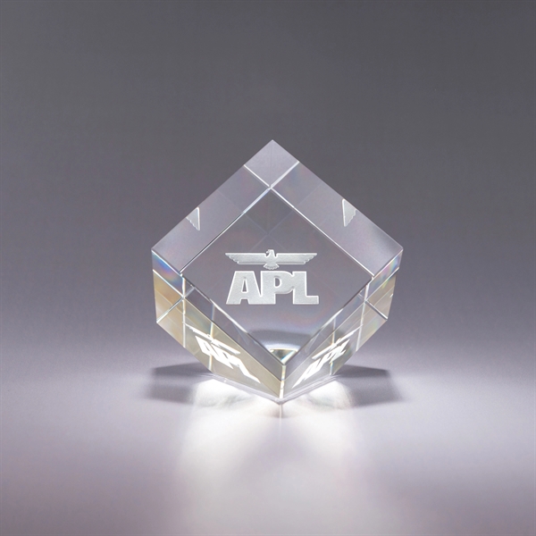 Plaza Crystal Paperweight - Plaza Crystal Paperweight - Image 0 of 1