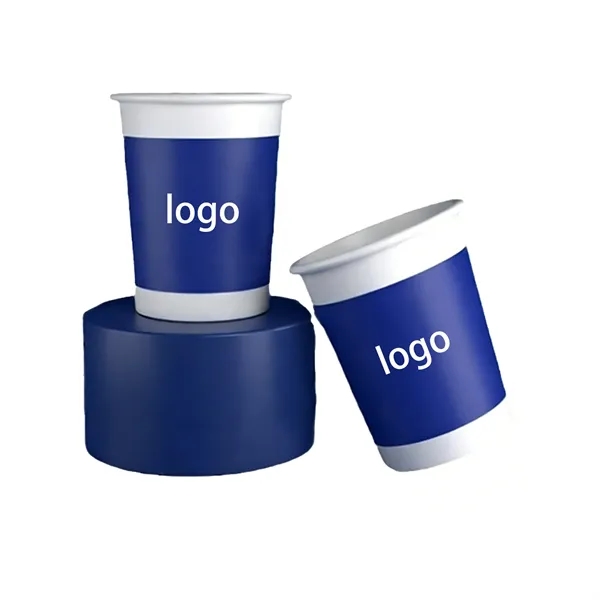 Disposable Custom Thickened Paper Cups - Disposable Custom Thickened Paper Cups - Image 0 of 2