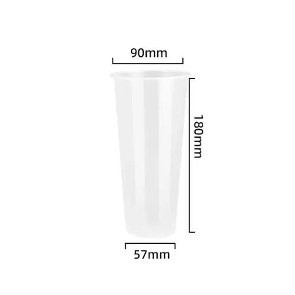 23oz. Disposable Plastic Cup for Coffee and Cold Drinks - 23oz. Disposable Plastic Cup for Coffee and Cold Drinks - Image 1 of 4