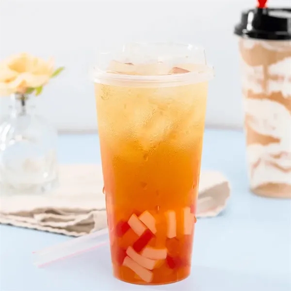 23oz. Disposable Plastic Cup for Coffee and Cold Drinks - 23oz. Disposable Plastic Cup for Coffee and Cold Drinks - Image 3 of 4