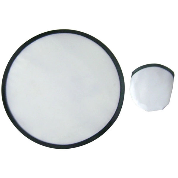 Folding Flyer Disc Hand Fan with Pouch - Folding Flyer Disc Hand Fan with Pouch - Image 2 of 3