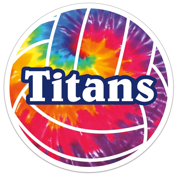 Volleyball Shaped Sports Magnet - Volleyball Shaped Sports Magnet - Image 0 of 0