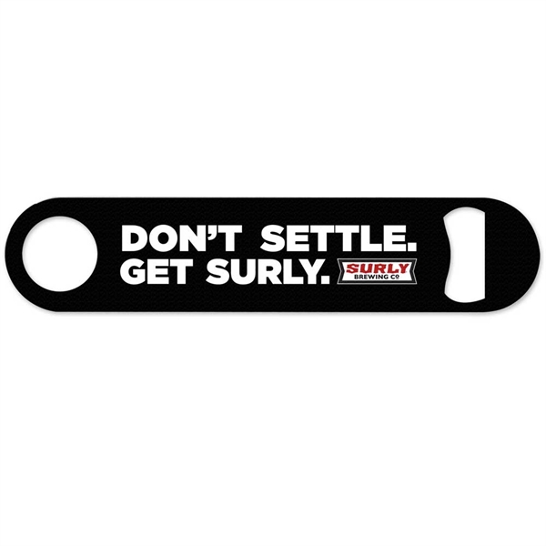 Metal Bottle Opener - 1.56" x 6.87" - Metal Bottle Opener - 1.56" x 6.87" - Image 0 of 1