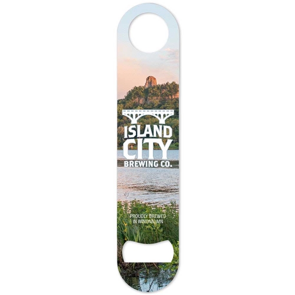Metal Bottle Opener - 1.56" x 6.87" - Metal Bottle Opener - 1.56" x 6.87" - Image 1 of 1