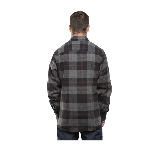 Burnside Yarn-Dyed Flannel Shirt - Burnside Yarn-Dyed Flannel Shirt - Image 31 of 61