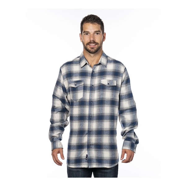 Burnside Yarn-Dyed Flannel Shirt - Burnside Yarn-Dyed Flannel Shirt - Image 35 of 61