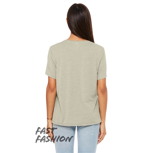 FWD Fashion Ladies' Flowy Pocket T-Shirt - FWD Fashion Ladies' Flowy Pocket T-Shirt - Image 11 of 12