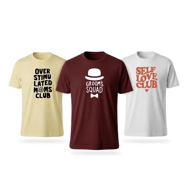 Gildan T-Shirt Single Ink, One Side - Gildan T-Shirt Single Ink, One Side - Image 5 of 10