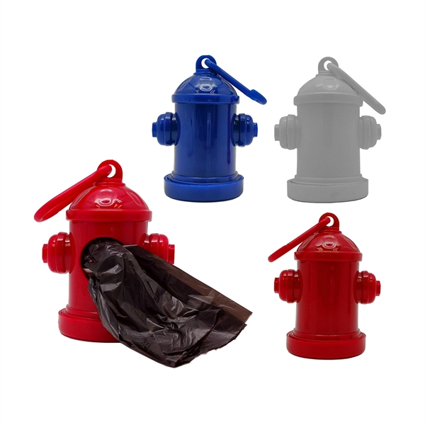 Fire Hydrant Shape Bag Dispenser Plum Grove